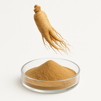 Женьшень гінзенозид 10% Екстракт 1 кг / Ginseng extract (10% Ginsenosides UV) , - Екстракти для виробництва БАДів BE-0098 фото