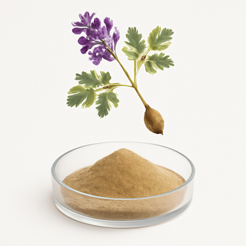 Екстракт кореневища рясту щільного 10:1 - Corydalis tuber extract 10:1: Ряст щільний, Мокриця повзуча, Ряст BE-0092 фото
